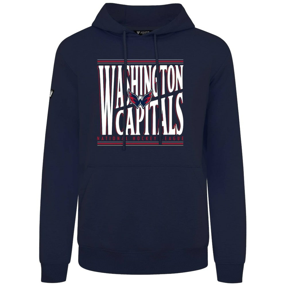 Washington Capitals Levelwear Podium Powerhouse Pullover Hoodie - Navy - NHL 203092569