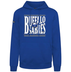 Buffalo Sabres Levelwear Podium Powerhouse Pullover Hoodie - Royal - NHL 203092584