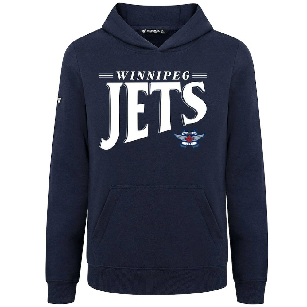 Winnipeg Jets Levelwear Youth Jr Podium Tally Pullover Hoodie - Navy - NHL 203092615