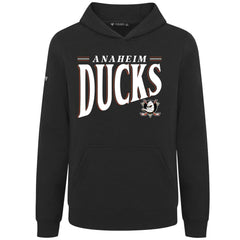 Anaheim Ducks Levelwear Youth Jr Podium Tally Pullover Hoodie - Black - NHL 203092630