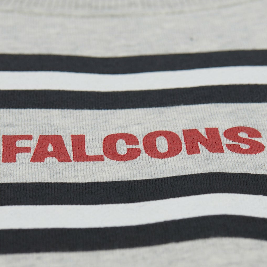 Mitchell & Ness Atlanta Falcons All Over Print Vintage Fleece Crewneck Sweatshirt Heather Gray