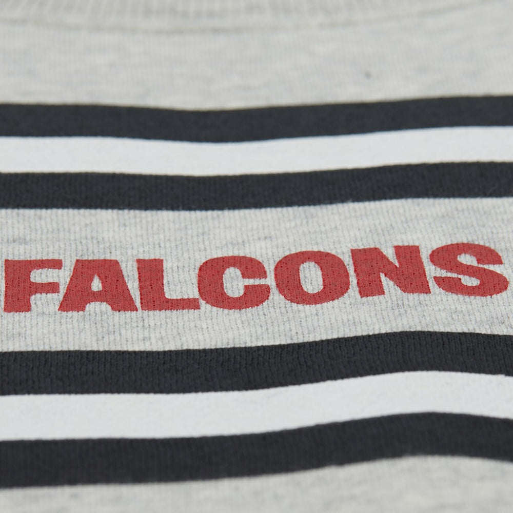 Mitchell & Ness Atlanta Falcons All Over Print Vintage Fleece Crewneck Sweatshirt Heather Gray