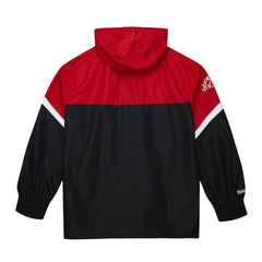 Mitchell & Ness Kansas City Chiefs Tie Breaker Vintage Logo Lightweight Anorak Half-Zip Windbreaker Red/Black