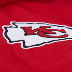 Mitchell & Ness Kansas City Chiefs Tie Breaker Vintage Logo Lightweight Anorak Half-Zip Windbreaker Red/Black