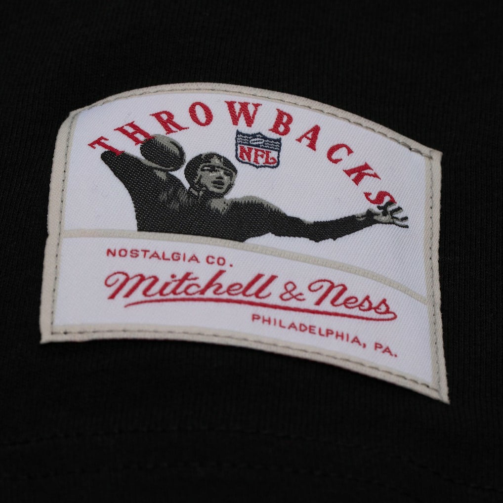 Mitchell & Ness New York Jets Training Camp Vintage Logos Long Sleeve T-Shirt Black