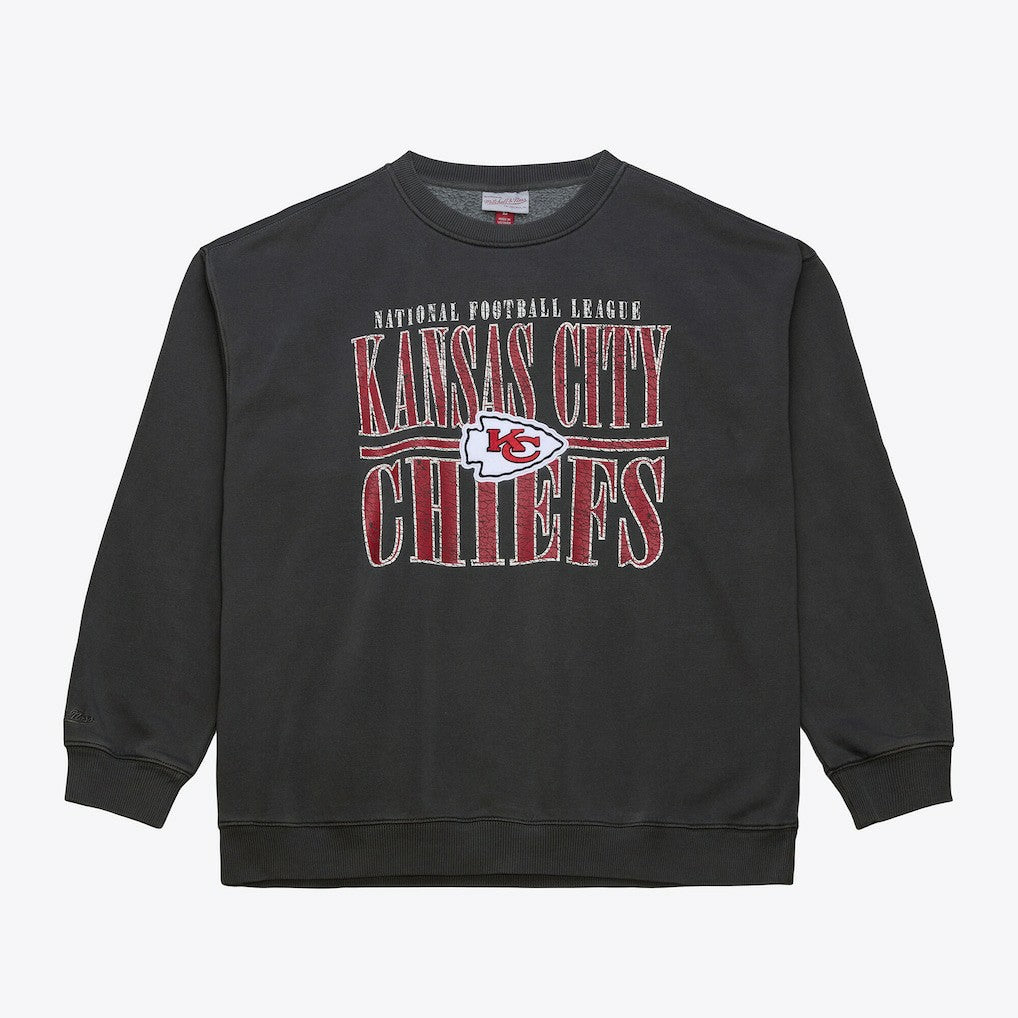 Mitchell & Ness Kansas City Chiefs Downtown Collection Fleece Sweatshirt Black