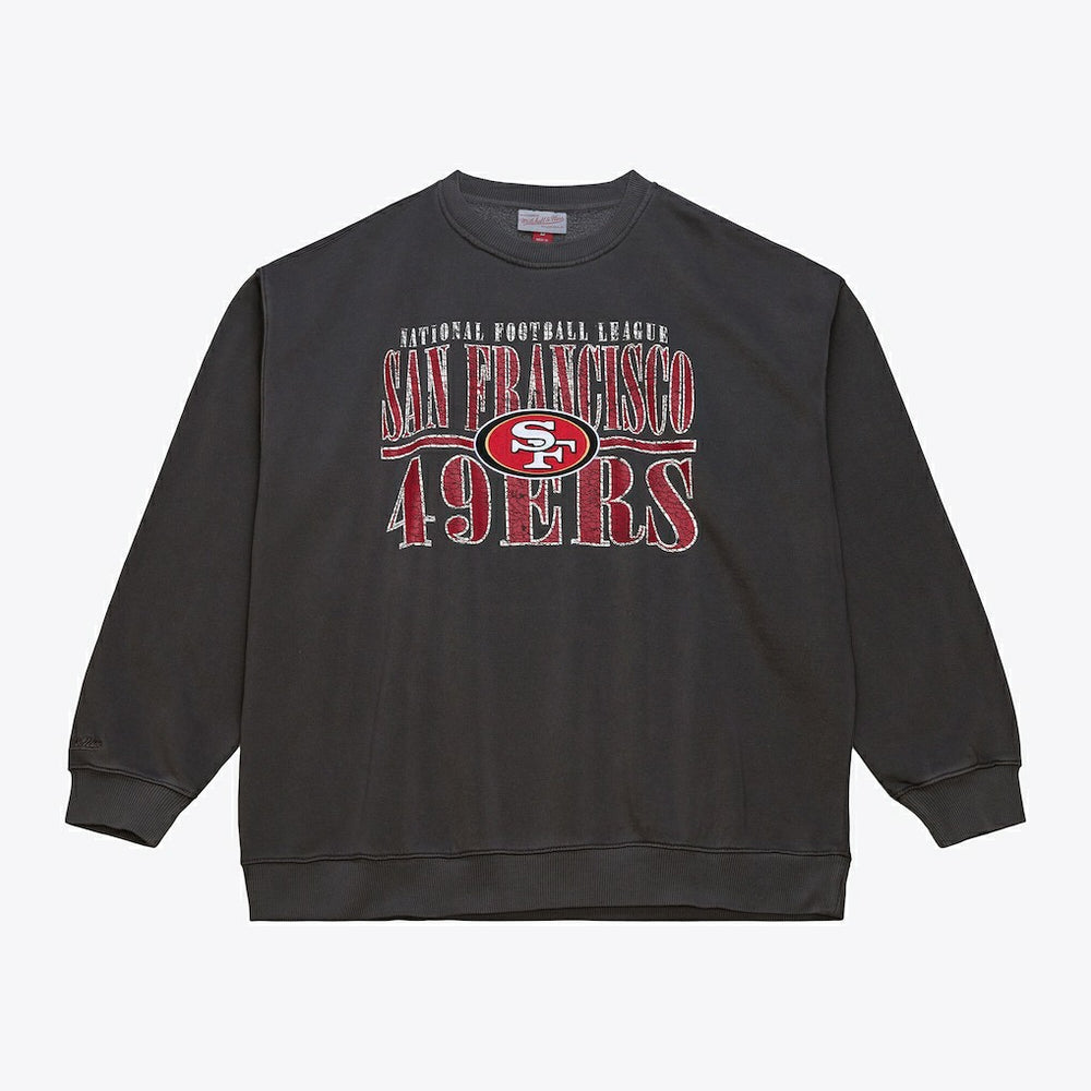 Mitchell & Ness San Francisco 49ers Downtown Collection Fleece Sweatshirt Black