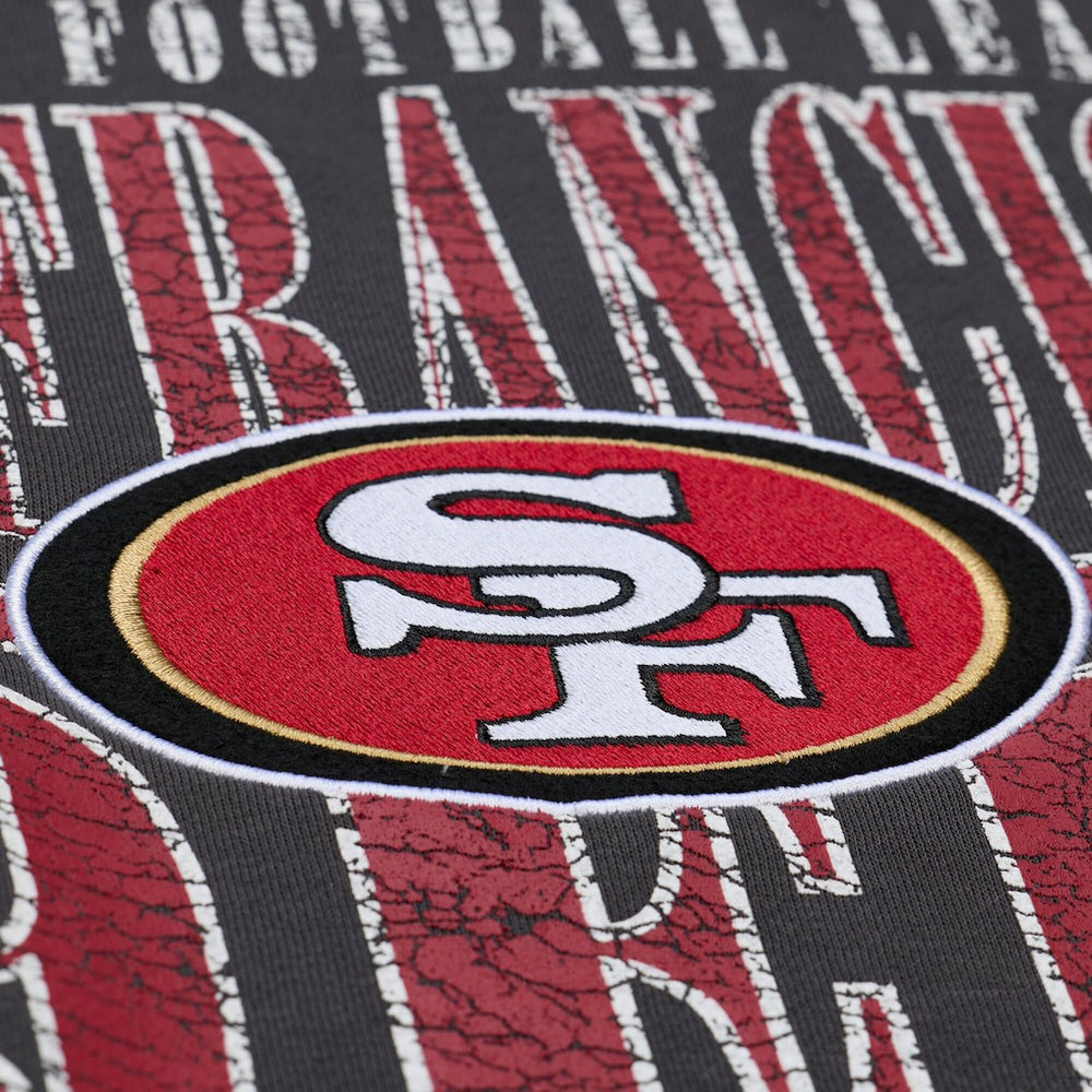 Mitchell & Ness San Francisco 49ers Downtown Collection Fleece Sweatshirt Black