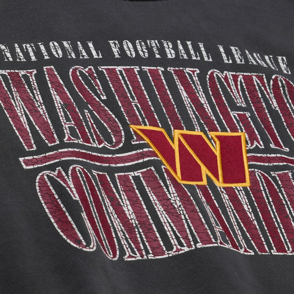 Mitchell & Ness Washington Commanders Downtown Collection Fleece Sweatshirt Black