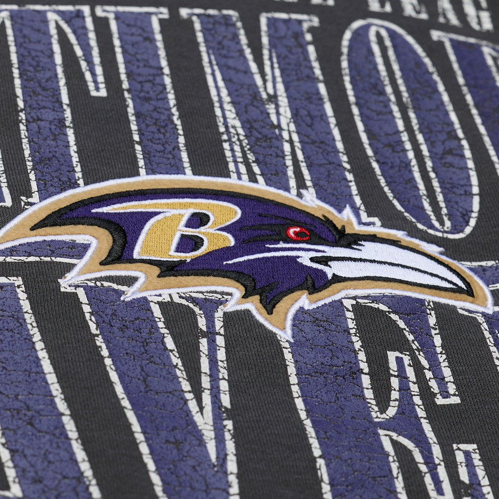Mitchell & Ness Baltimore Ravens Downtown Collection Fleece Sweatshirt Black