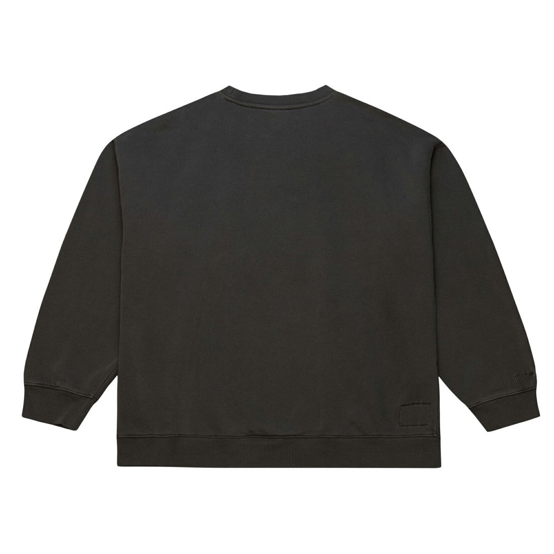 Mitchell & Ness Green Bay Packers Downtown Crew Vintage Logo Sweatshirt Black