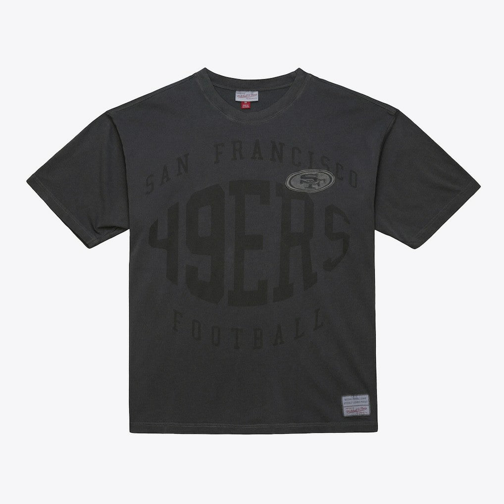 Mitchell & Ness San Francisco 49ers Downtown Collection Premium T-Shirt Black