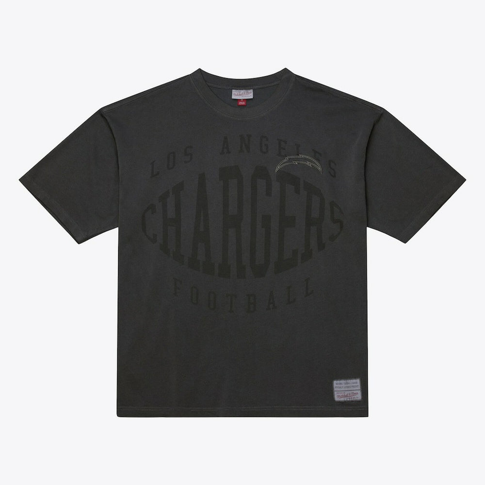 Mitchell & Ness Los Angeles Chargers Downtown Collection Premium T-Shirt Black