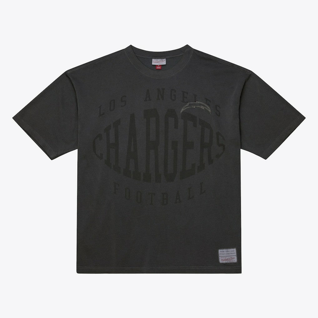 Mitchell & Ness Los Angeles Chargers Downtown Collection Premium T-Shirt Black