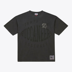 Mitchell & Ness Tampa Bay Buccaneers Downtown Collection Premium Vintage Logo T-Shirt Black