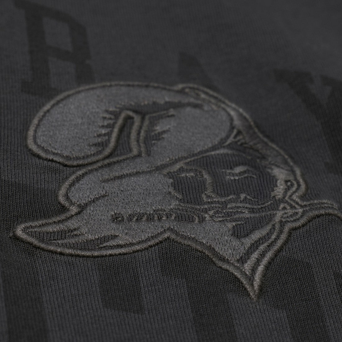 Mitchell & Ness Tampa Bay Buccaneers Downtown Collection Premium Vintage Logo T-Shirt Black