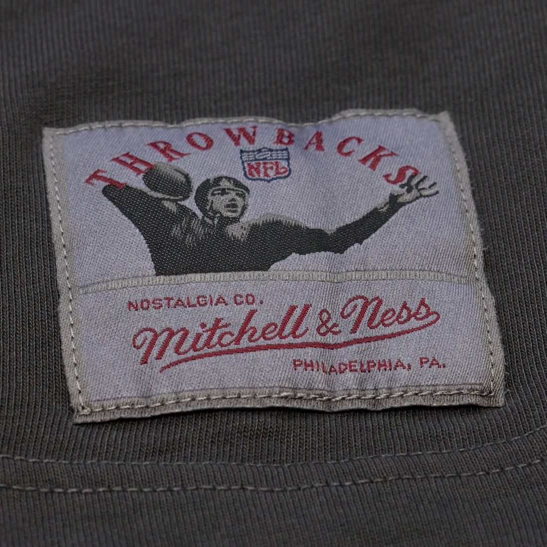 Mitchell & Ness Tampa Bay Buccaneers Downtown Collection Premium Vintage Logo T-Shirt Black