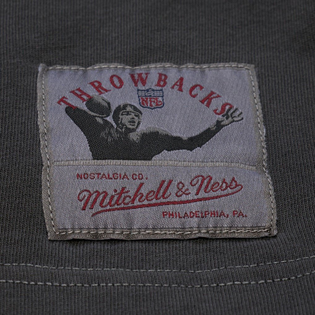 Mitchell & Ness Green Bay Packers Downtown Collection Premium Vintage Logo T-Shirt Black