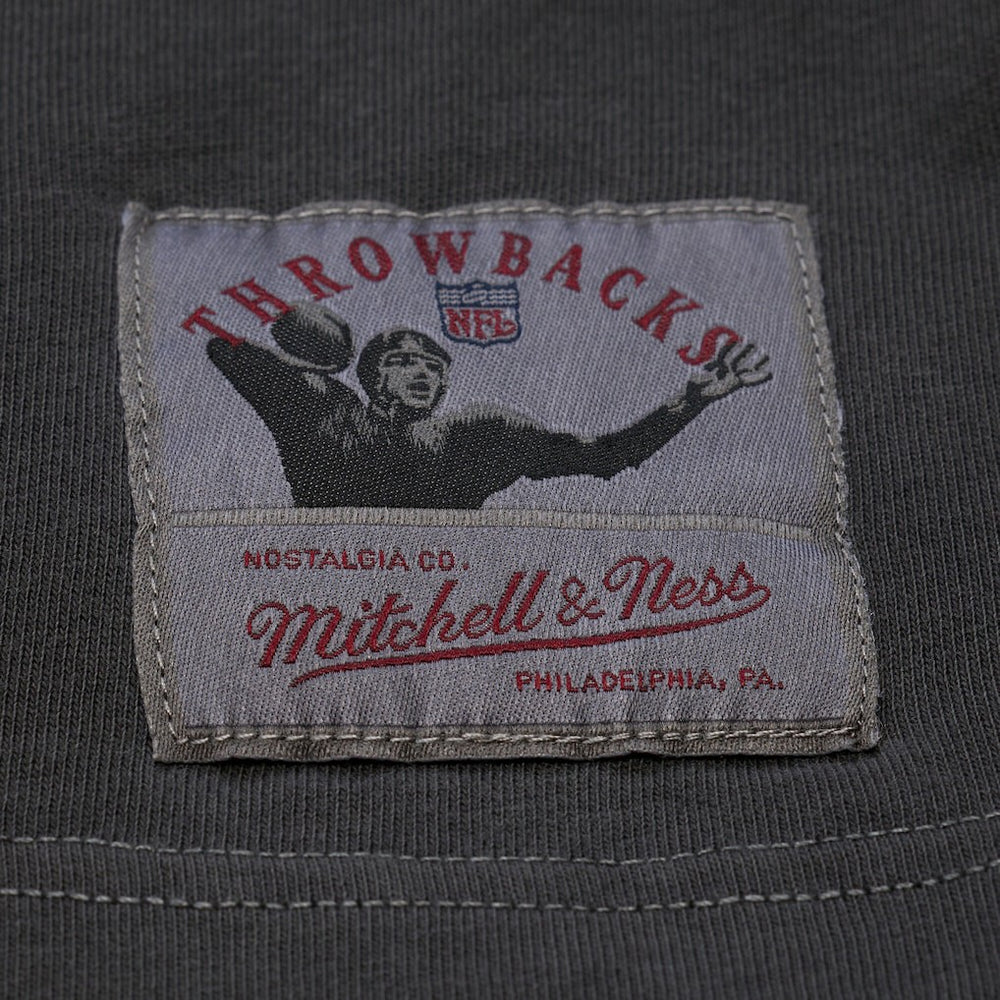 Mitchell & Ness Green Bay Packers Downtown Collection Premium Vintage Logo T-Shirt Black