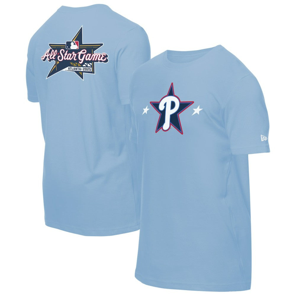 Philadelphia Phillies New Era 2025 MLB All-Star Game Workout T-Shirt - Light Blue - New Era Sale