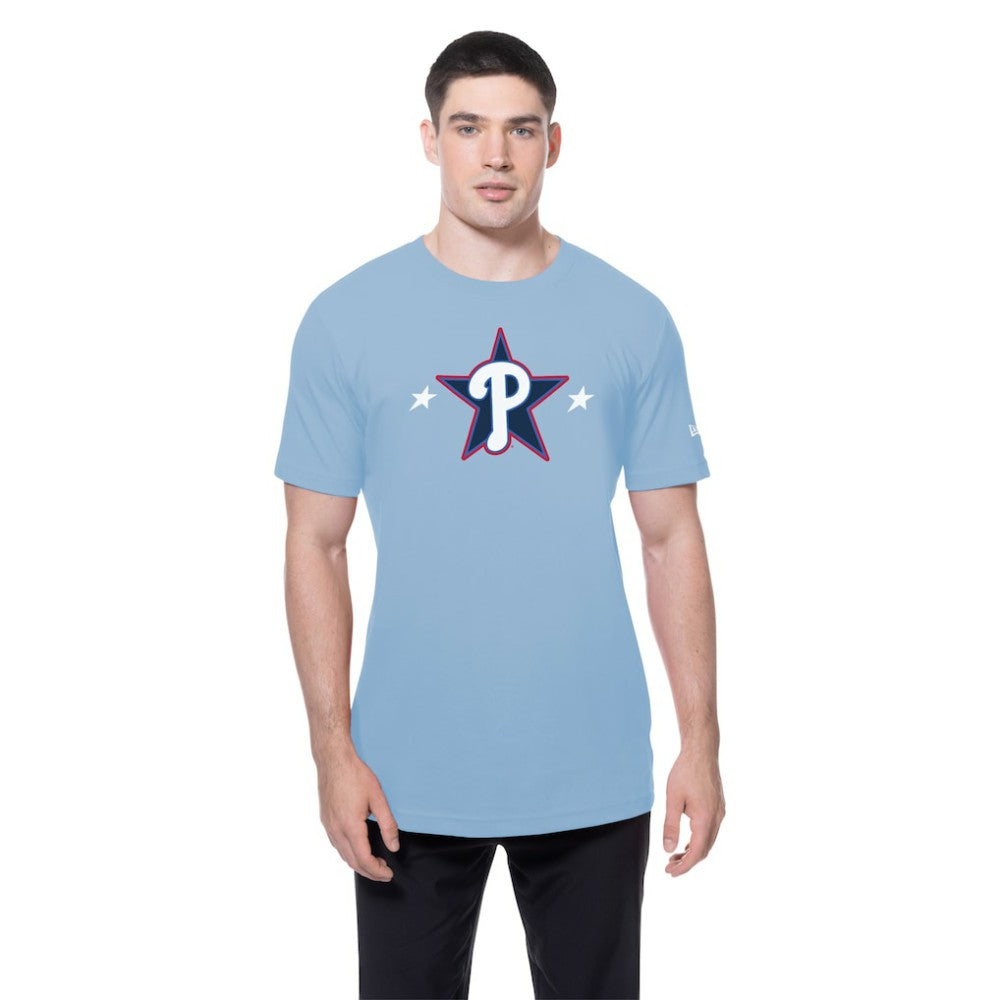 Philadelphia Phillies New Era 2025 MLB All-Star Game Workout T-Shirt - Light Blue - New Era Sale