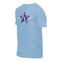 Kansas City Royals New Era 2025 MLB All-Star Game Workout T-Shirt - Light Blue - New Era Lifestyle