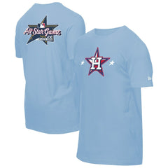 Houston Astros New Era 2025 MLB All-Star Game Workout T-Shirt - Light Blue - New Era Lifestyle