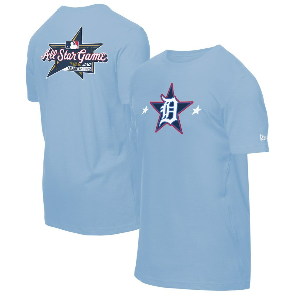 Detroit Tigers New Era 2025 MLB All-Star Game Workout T-Shirt - Light Blue - New Era Online