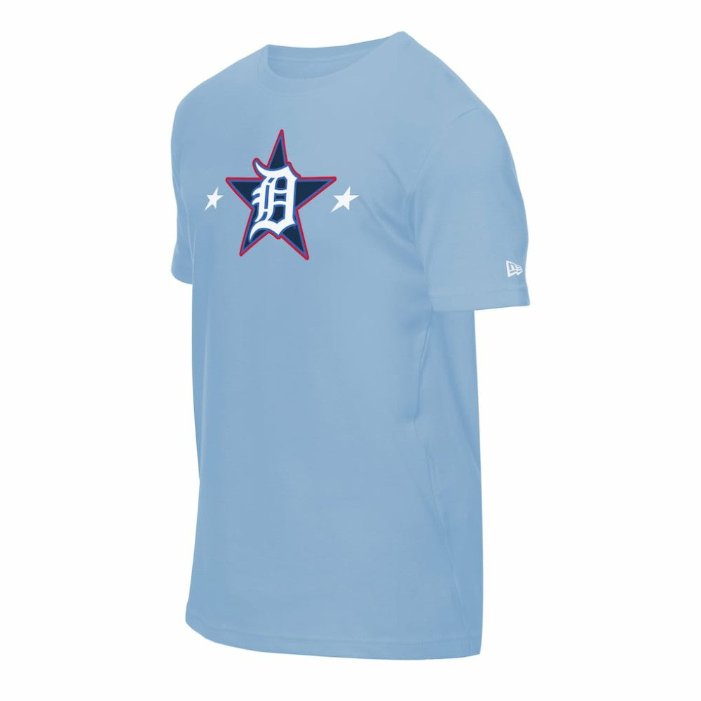 Detroit Tigers New Era 2025 MLB All-Star Game Workout T-Shirt - Light Blue - New Era Online