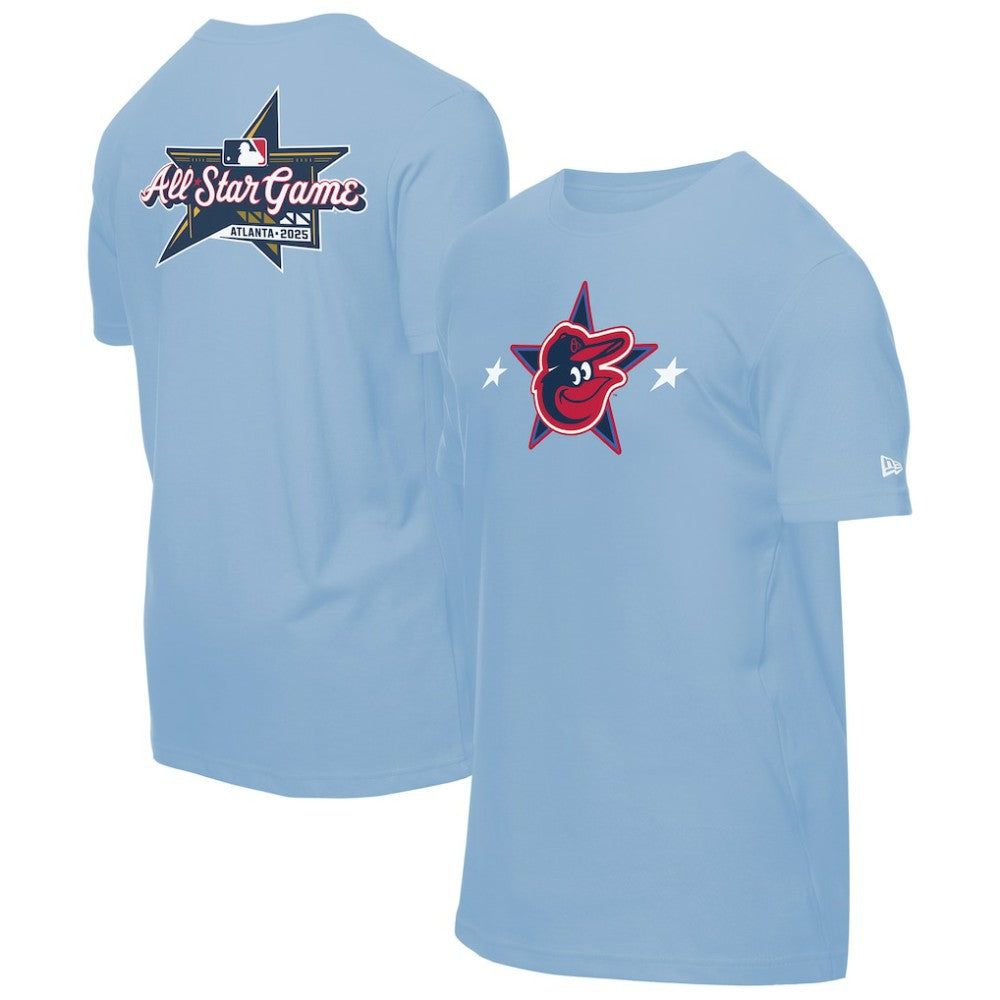 Baltimore Orioles New Era 2025 MLB All-Star Game Workout T-Shirt - Light Blue - New Era Online