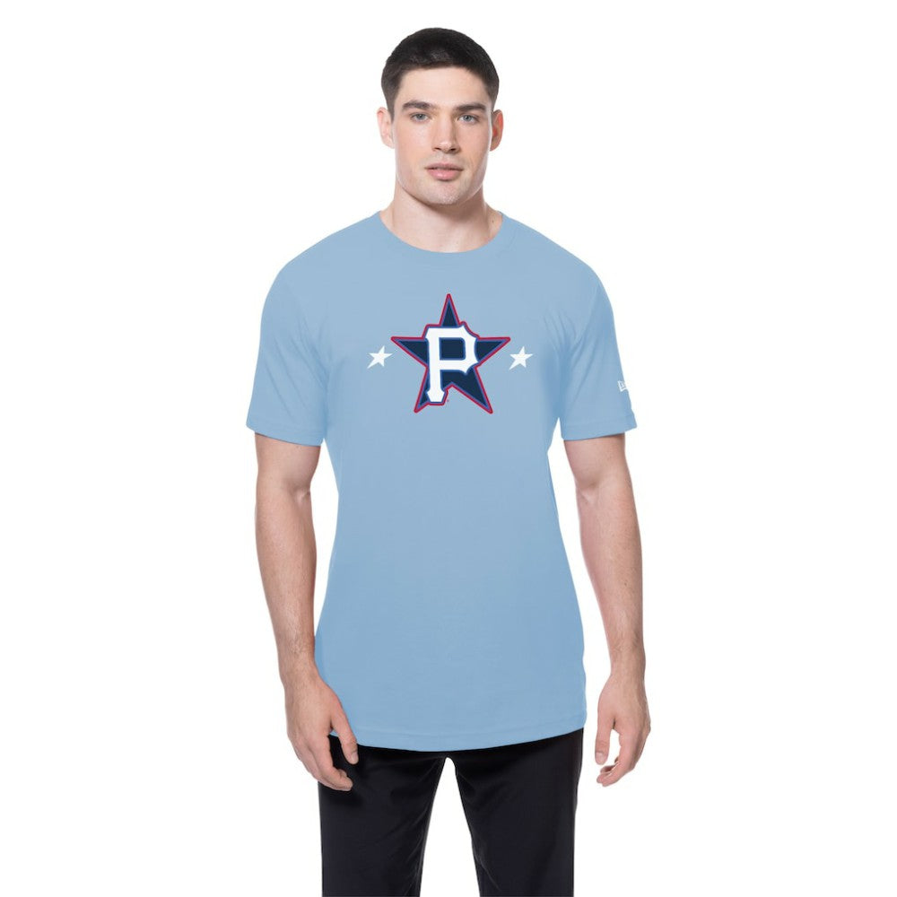 Pittsburgh Pirates New Era 2025 MLB All-Star Game Workout T-Shirt - Light Blue - New Era Online