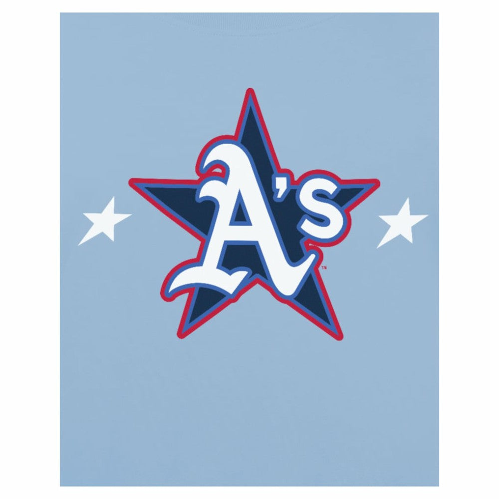 Athletics New Era 2025 MLB All-Star Game Workout T-Shirt - Light Blue - New Era on Sale