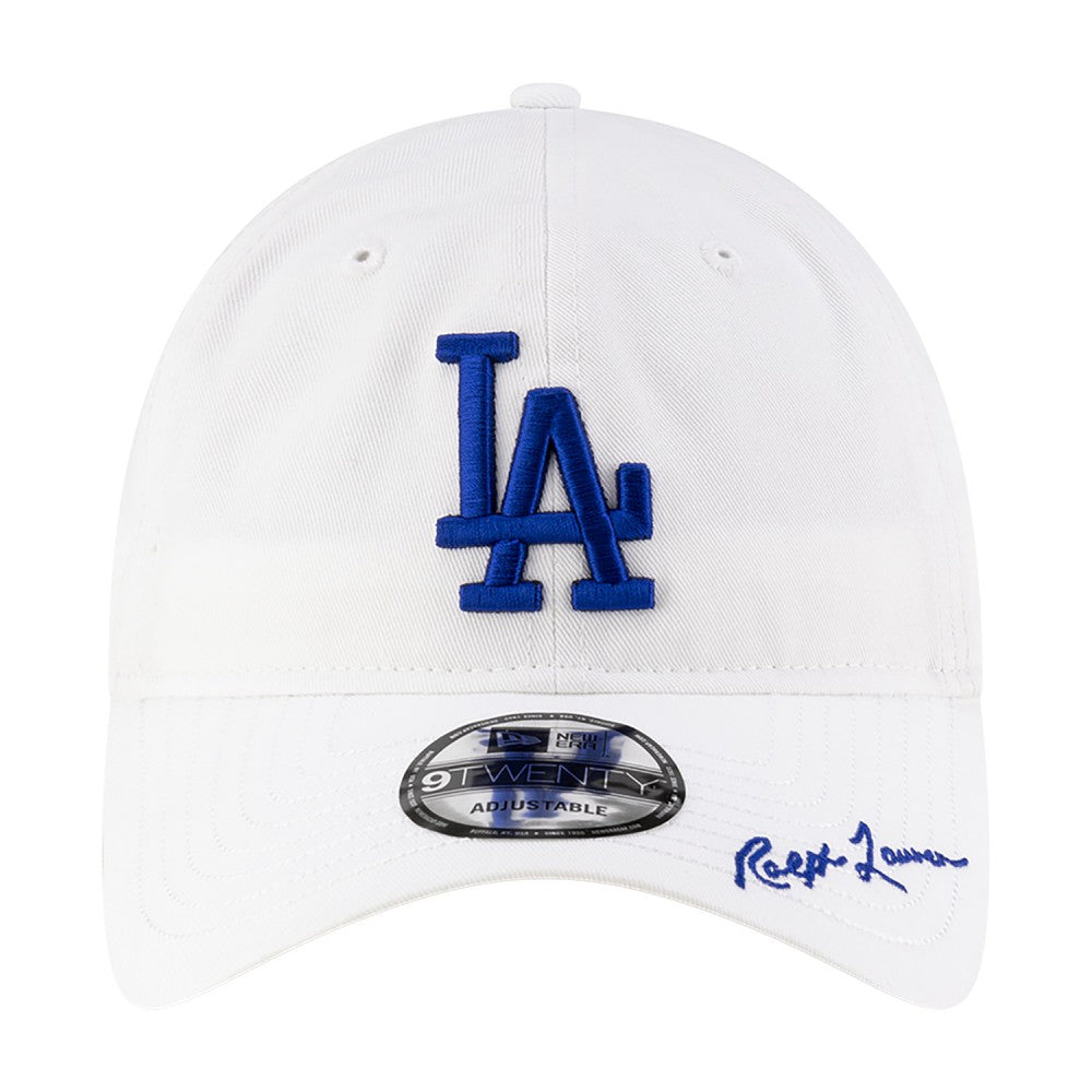 Los Angeles Dodgers New Era Ralph Lauren x MLB 9TWENTY Adjustable Hat - White - New Era Online
