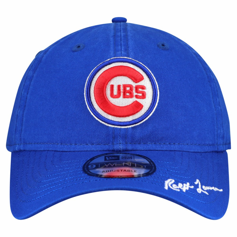 Chicago Cubs New Era Ralph Lauren x MLB 9TWENTY Adjustable Hat - Royal - New Era Online