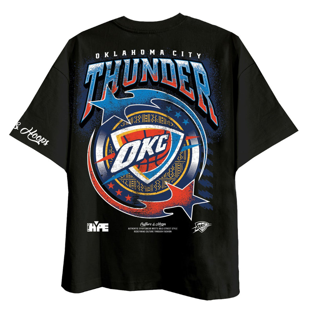 Oklahoma City Thunder Two Hype Drip & Dime Collection Premium T-Shirt Black