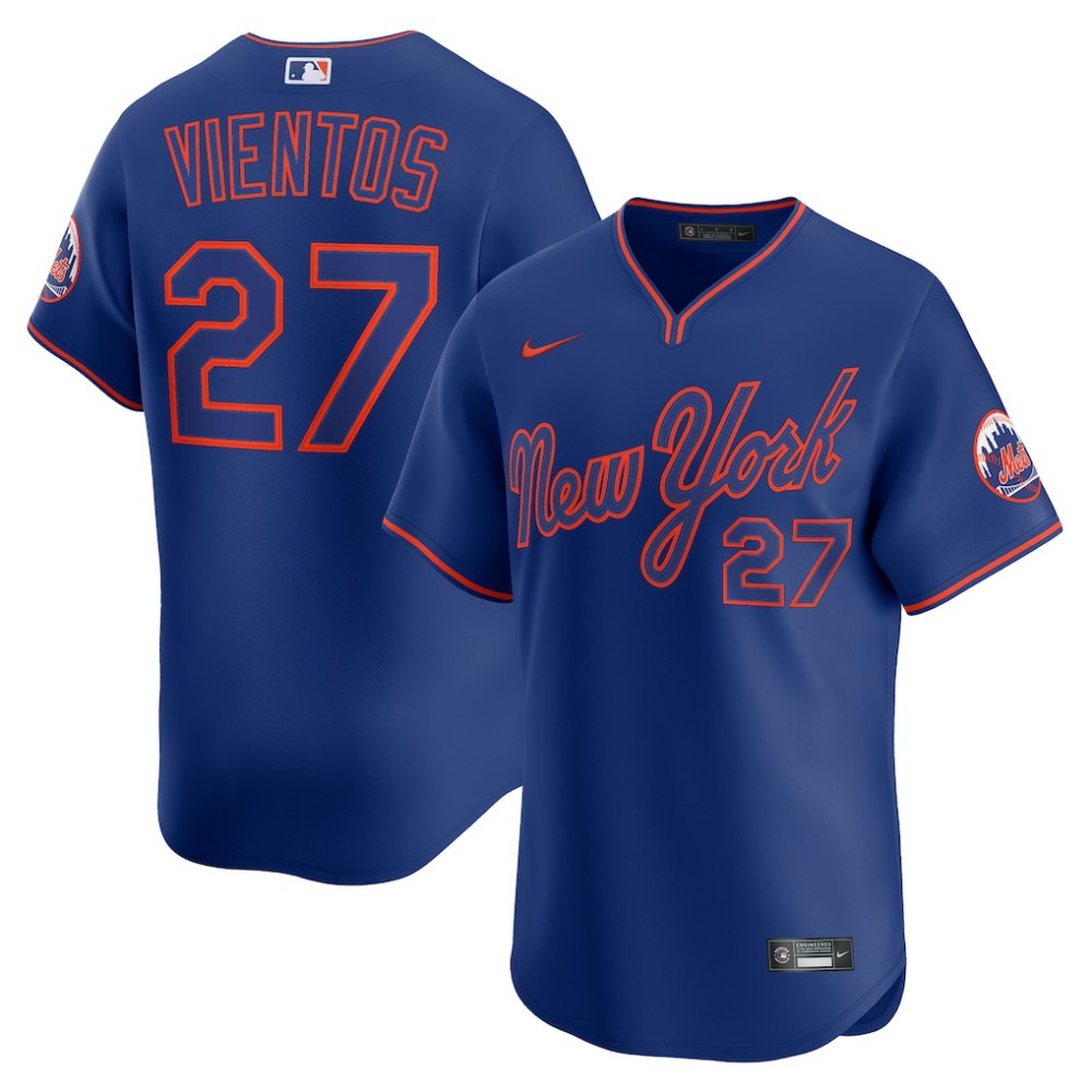 Mark Vientos New York Mets Nike Alternate Limited Player Jersey - Royal - Nike Discount