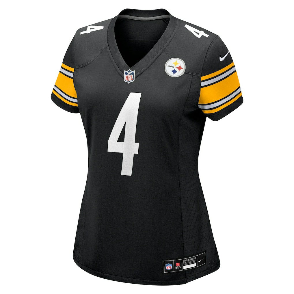 Nike DK Metcalf Pittsburgh Steelers Women's Team Game Jersey Black