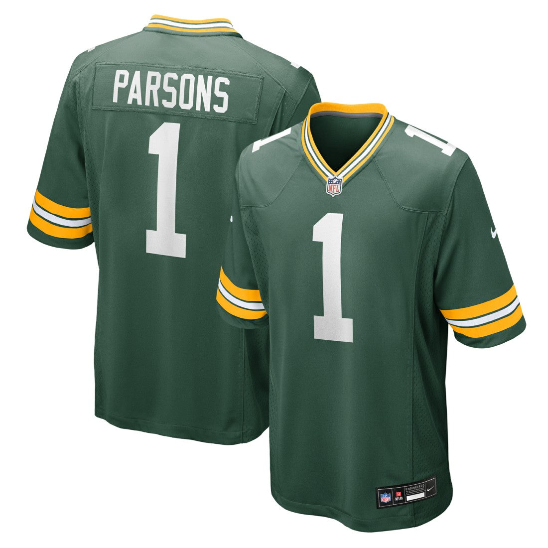 Nike Micah Parsons Green Bay Packers Game Player Jersey Green