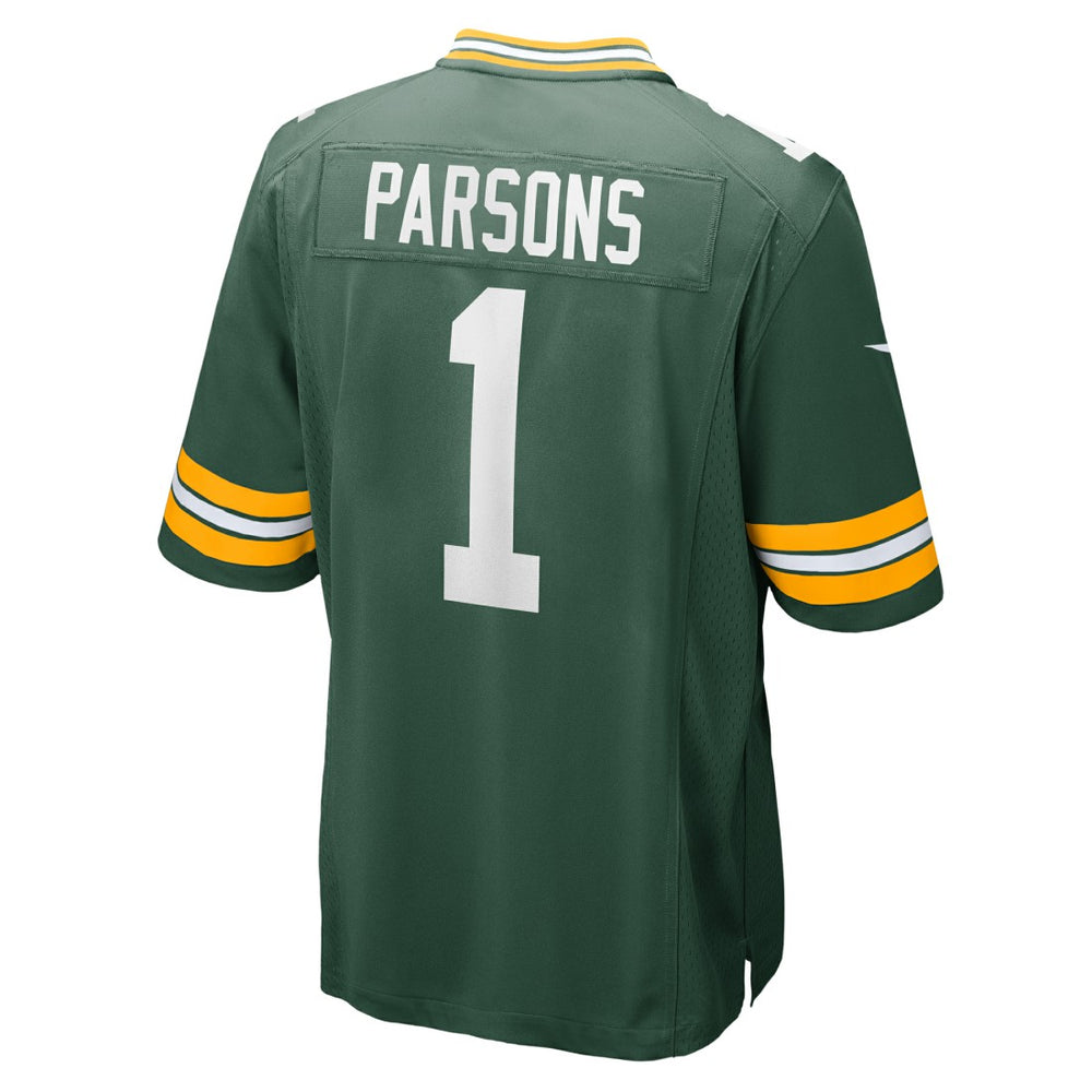 Nike Micah Parsons Green Bay Packers Game Player Jersey Green