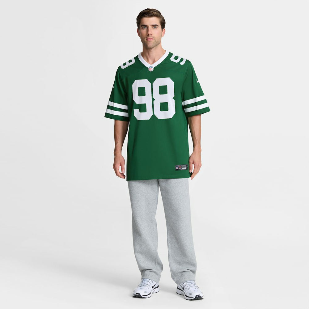 Nike Mazi Smith New York Jets Team Game Jersey Legacy Green