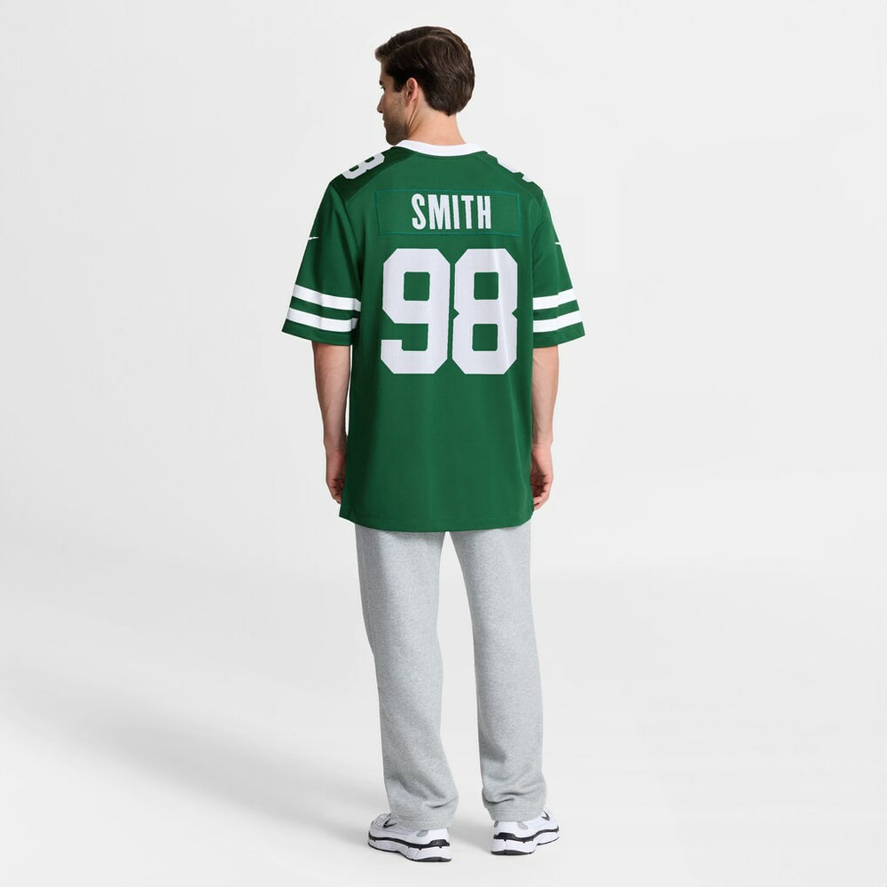 Nike Mazi Smith New York Jets Team Game Jersey Legacy Green