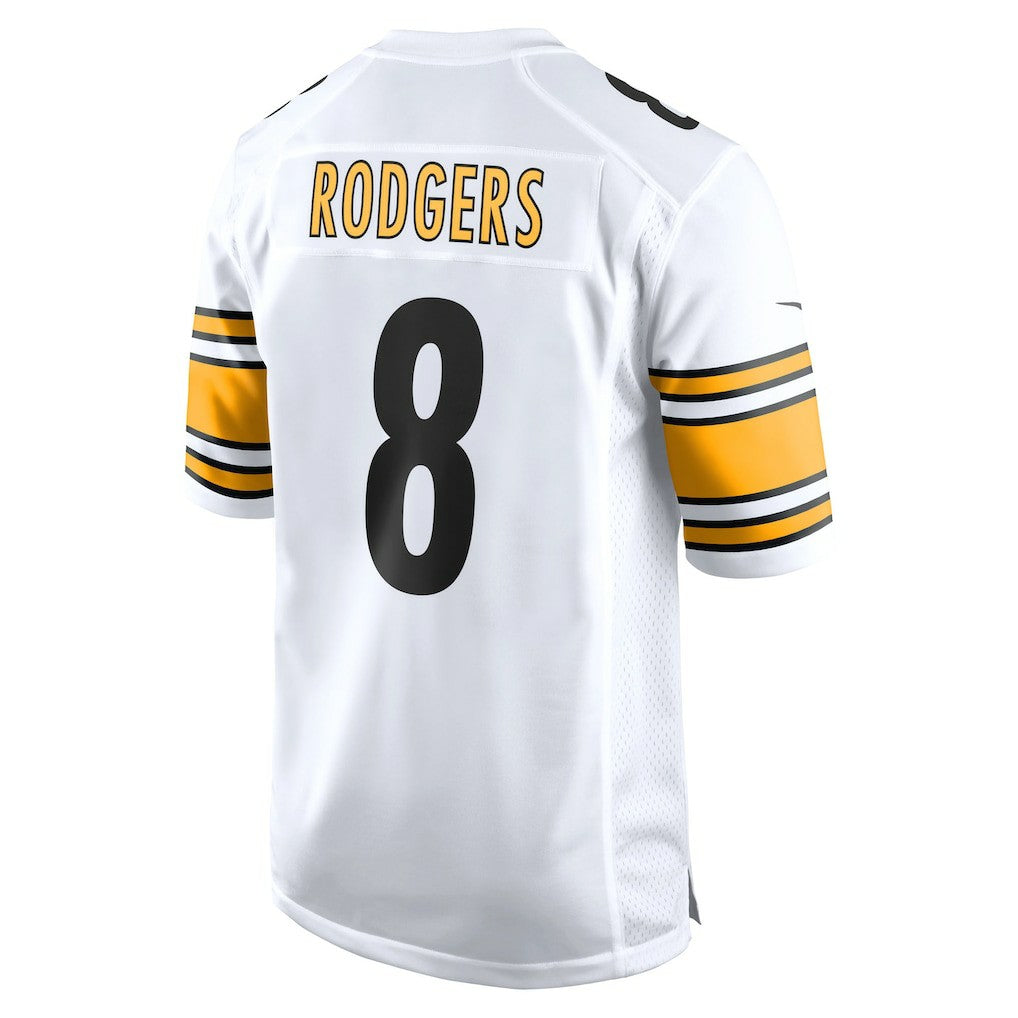 Nike Aaron Rodgers Pittsburgh Steelers Game Jersey White