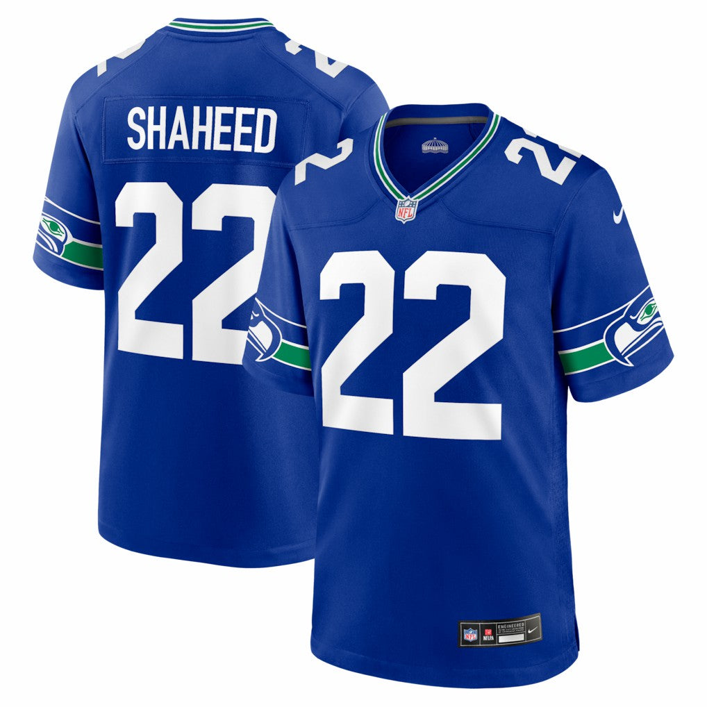 Nike Rashid Shaheed Seattle Seahawks Alternate Game Jersey Royal