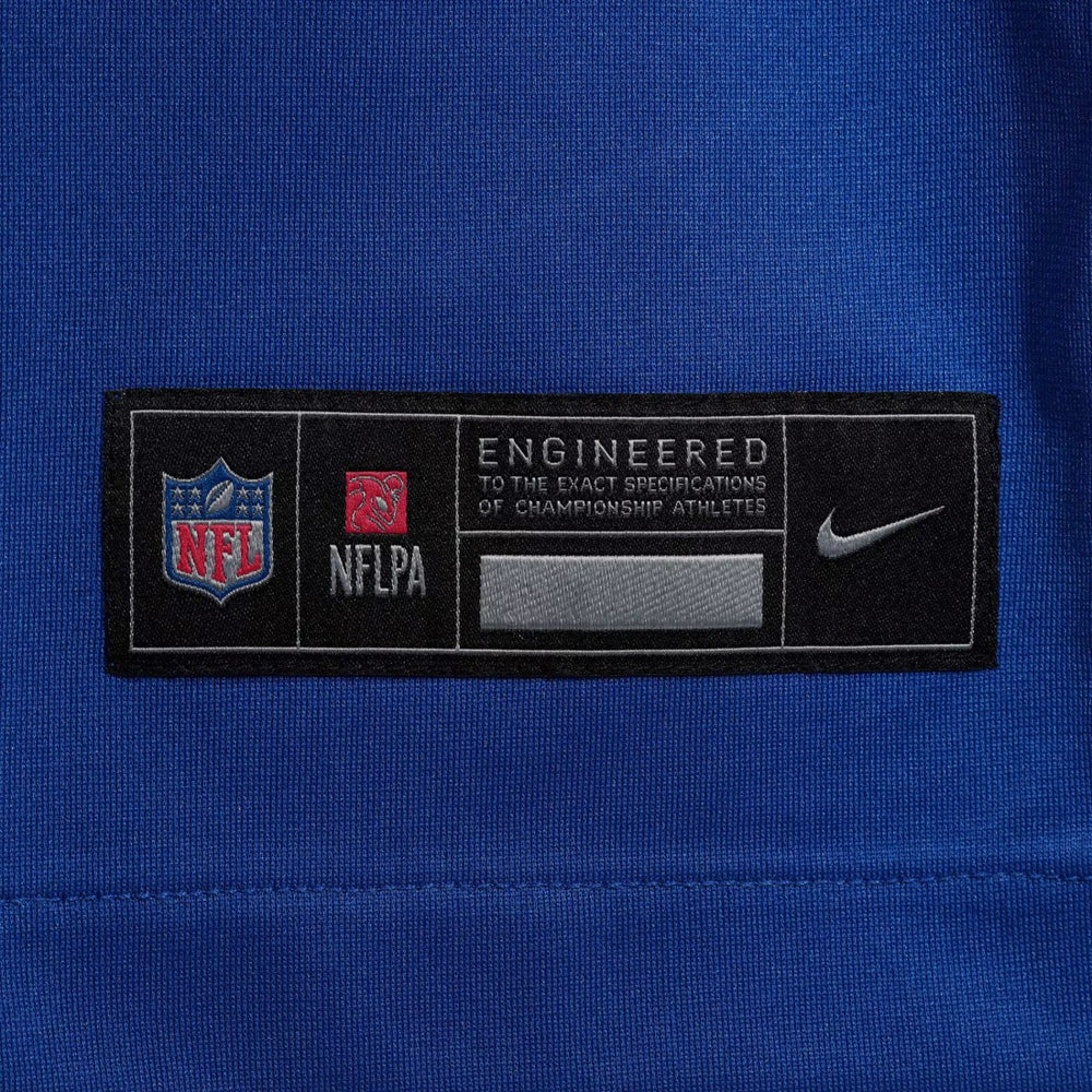 Nike Cam Skattebo New York Giants Team Game Player Jersey Royal