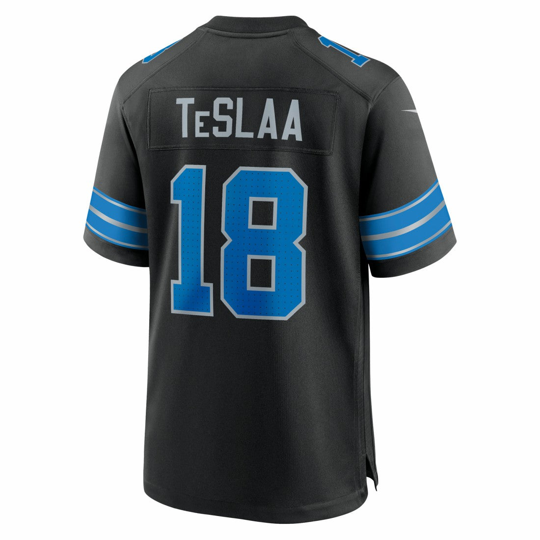 Nike Isaac TeSlaa Detroit Lions Alternate Game Player Jersey Black