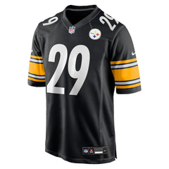 Nike Kyle Dugger Pittsburgh Steelers Team Game Jersey Black
