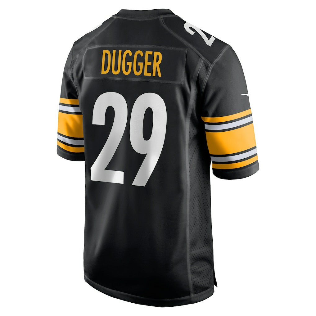 Nike Kyle Dugger Pittsburgh Steelers Team Game Jersey Black