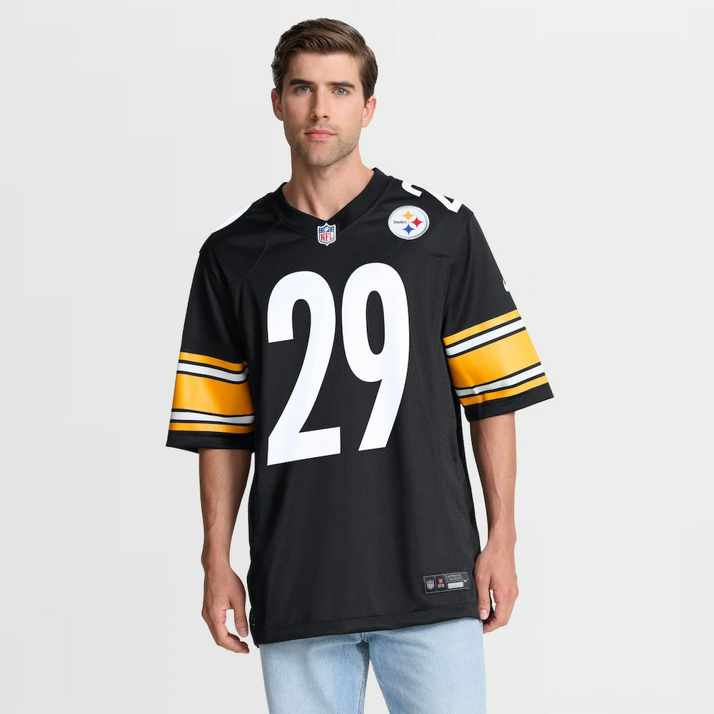 Nike Kyle Dugger Pittsburgh Steelers Team Game Jersey Black