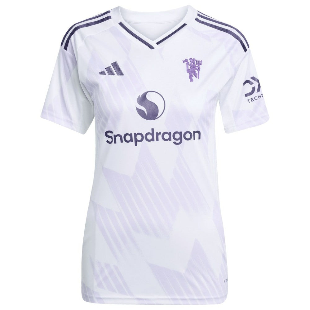 Manchester United Women's 2025/26 Away Replica Jersey White - Adidas for sale