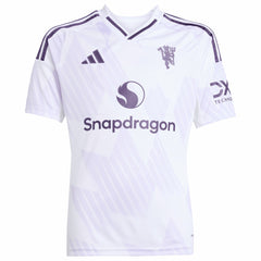 Manchester United Youth 2025/26 Away Replica Jersey White - Adidas outlet